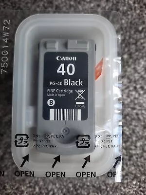 🖨️ ** Canon Pixma PG-40 Genuine Ink Cartridge ** 🖨️ • £15