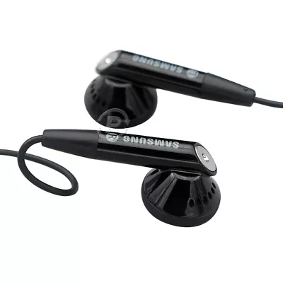 Genuine Samsung EP-360 Vintage Classic Earbuds In-ear Stereo Headphones - Black • $10.99