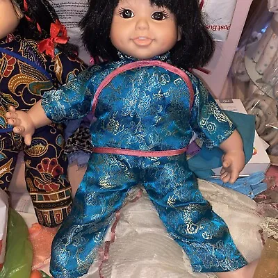 Vintage Kimono Chinese Doll 1996 • $6