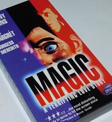 1978 Magic Movie VHS Tape 1991 United American Video Hopkins Thriller • $9.99