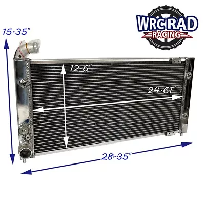 Aluminum Cooling Radiator For Volkswagen VW Golf 2 Corrado VR6 Turbo Manual MT • $159.77