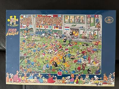 Jan Van Haasteren Championship Football 1000 Pcs Jumbo Jigsaw Puzzle New Sealed  • £13.99