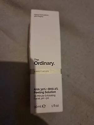 The Ordinary - AHA 30% + BHA 2% Peeling Solution - 30ml - BNIP • £9