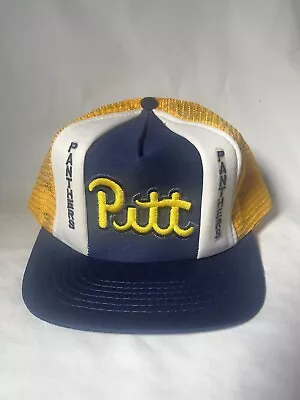 Vintage Pitt Panthers Hat Nos Trucker • $10