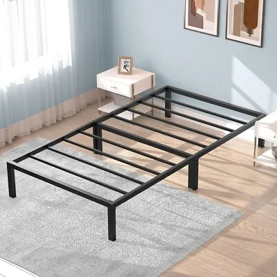 Single Bed Frames 3ft Black Metal Small Single Yornoli • £59.99