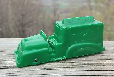 Vintage 1950'S MARX TOYS  Ice Cream Truck Friction Green • $18