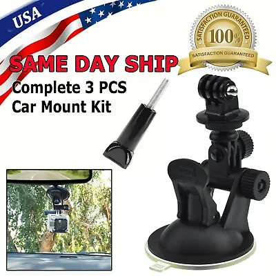 Car Window Windshield Glass Suction Cup Mount For GoPro Hero 6 5 4 3 2 Camera • $6.74