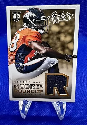 ✅ Montee Ball Rookie Jersey Patch Card - 2013 Absolute  • $18.49