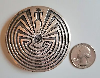 Man In The Maze Cast Belt Buckle Cast Sterling • $50