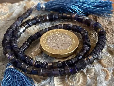 Iolite* - Semi Precious - Gemstone Beads - 32cm Strand - Jewellery Making • £19.95