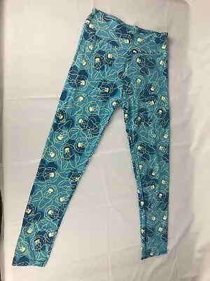 LuLaRoe DISNEY Minnie Mouse Leggings Blue OS • $10