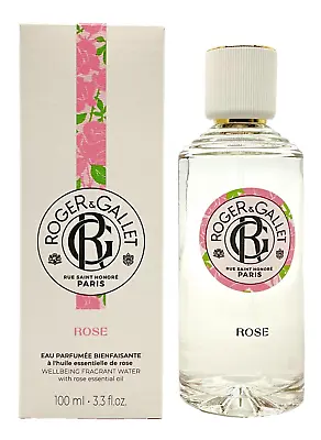 Rose By Roger & Gallet For Women 3.3oz Fresh Fragrant Water Spr New • $25.95