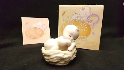 LLADRO / NAO  Where Do Babies Come From” Figure Ornament Nest • £24.95