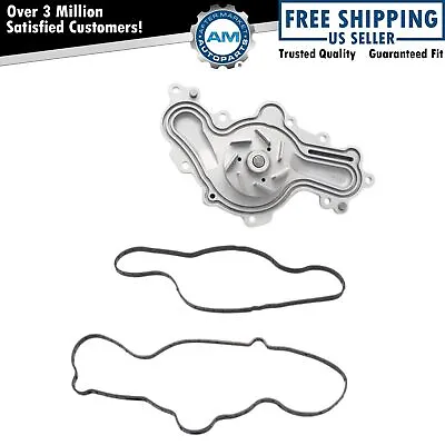 Engine Coolant Water Pump Assembly New For V6 3.5L 3.7L Edge Taurus Flex Fusion • $35.51