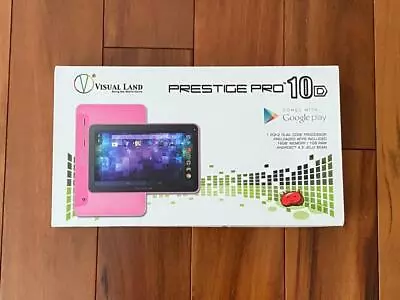Prestige Pro 10 Visual Land Android Tablet 1.2 GHZ Dual Core Processor 16 GB Mem • $49.99