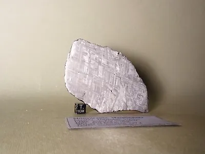 Meteorite Iron MUONIONALUSTA Etched COMPLETE Slice 179 G • $259