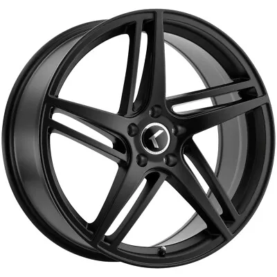 Kraze KR195 Milano 18x8 5x108 +40mm Satin Black Wheel Rim 18  Inch • $169.99