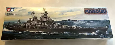 Tamiya U.S. Battleship BB-63 Missouri 1:350th Scale Model Kit Sealed NIB • $139.99