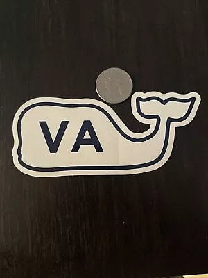 New Virginia Vineyard Vines Whale Sticker Laptop Yeti Car Decal • $3.20