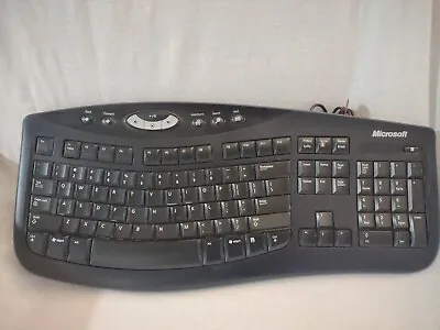 Microsoft Comfort Curve 2000 Ergonomic Keyboard V1.0 1047 KU-0459 - TESTED • $26