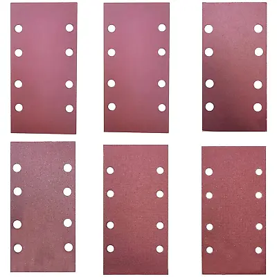 60 PCS Hook & Loop Sandpaper Sanding Sheet Assorted For 1/3 Sheet Sander - 60 80 • $19.99