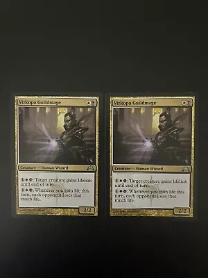 2 X MTG Vizkopa Guildmage Gatecrash 206/249 Regular Uncommon • $0.99