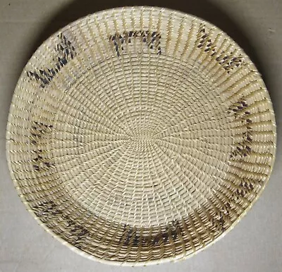 NORTHERN Native American CALIFORNIA MONO YOKUTS INDIAN Utility BASKET 11 W X 3 T • $185