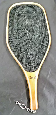 Vintage Orvis Wood Frame Trout Fly Fishing Net - Excellent Condition • $76.99