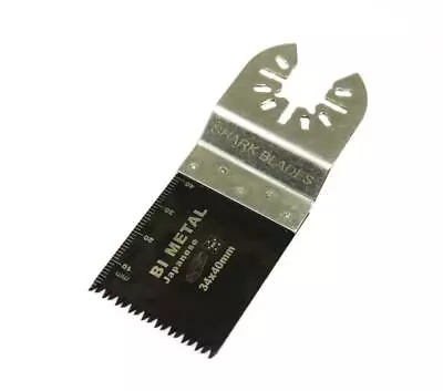 £3.95 • Buy Shark Blades Precision Coarse Wood Jap Teeth 35mm Multi-tool Long Life Blade