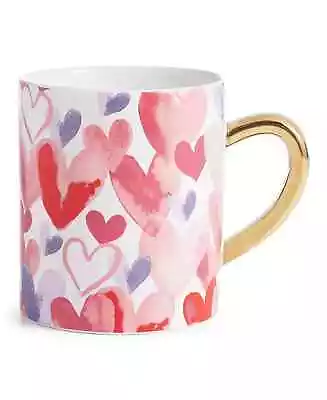 MARTHA STEWART COLLECTION Heart Motif Mug New • $24.99