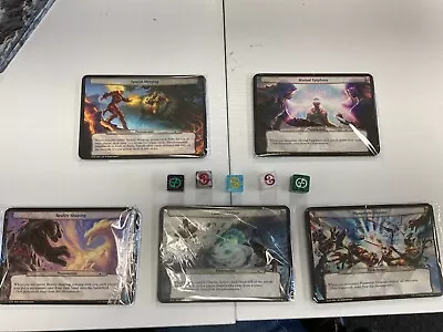 MTG 5 Planar 6 Sided Dice And 5 Planechase Set Sealed March Of The Machine • $39.99
