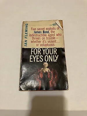 For Your Eyes Only  - Ian Fleming (PB 1961) 1st Print - S1948 James Bond • $16
