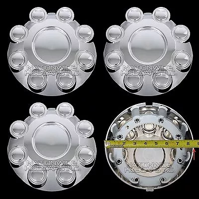 4 For 2003-14 Dodge Ram Truck 17  Chrome 8 Lug Wheel Center Hub Caps Rim Covers • $139.99