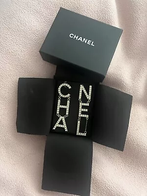 Chanel Earrings Authentic Rare From Catwalk Cha Nel • $1799