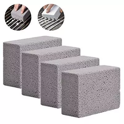 Grill Cleaning Bricks Grill Stone Griddle Cleaner Block Flat Top Grill Pack Of 4 • $13.83