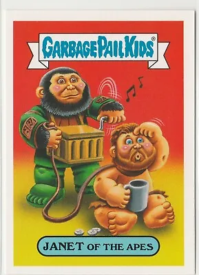 $13.49 • Buy Garbage Pail Kids Janet Of The Apes 15b GPK Topps 2018 Oh, The Horror-ible