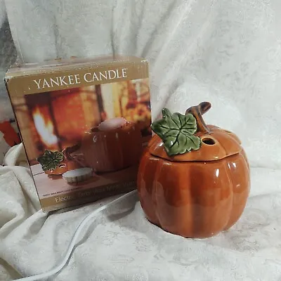 £19.79 • Buy Yankee Candle 2013 Electric  Pumpkin Tart Wax Burner