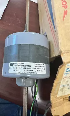 MagneTek Stock No. 52 1/15 HP 1 Phase 115V 1150 RPM Motor • $195