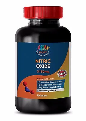 Promotes Muscle Power Tablets - Nitric Oxide Complex 3150mg - L-Arginine 500 1B • $24.11