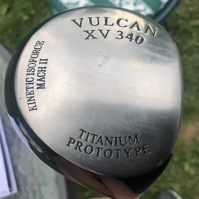 Rare Vulcan XV 340 Ti Prototype Driver W/Pro Force 65 Gold Shaft 46  • $49.95