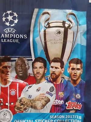 Uefa Champions League 2017/18 X142 Loose Stickers • £14.99