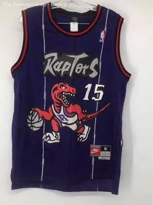 Nike Mens Purple Toronto Raptors Vince Carter #15 Basketball-NBA Jersey Size S • $9.99