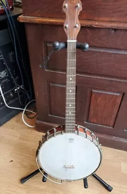 Antique Vega Tenor Banjo Style F - Four String Tone Monster - Great Condition • $1299