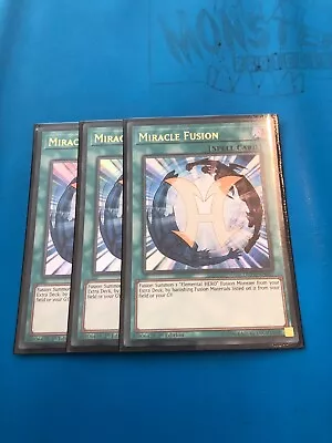 3x Ultra Rare Miracle Fusion DUPO-EN055 1st Edition • $4.29