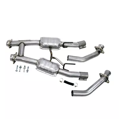 Fits 1986-1993 Mustang 5.0 2.5 Full High Flow H Pipe W/Converters-1521 • $669.99