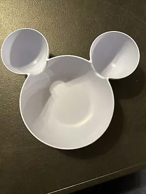 Mickey Mouse Shaped Bowl Blue Chip & Dip Snack Bowl - • $5
