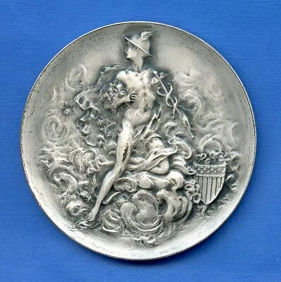 Metal Arts Company NY 3  Victor David Brenner Mercury Medal .999 Silver 6.38 Oz  • $374.95