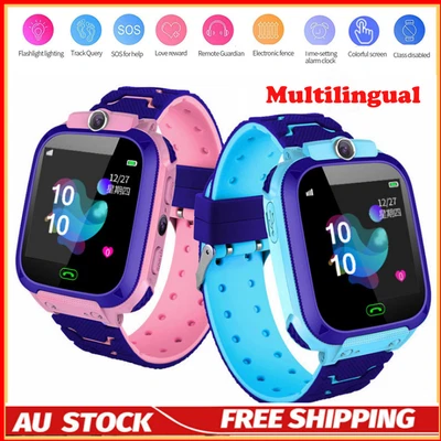 $22.16 • Buy Kids Smart Watch Phone GSM SIM Alarm Camera SOS Call For Boys Girls Five Games