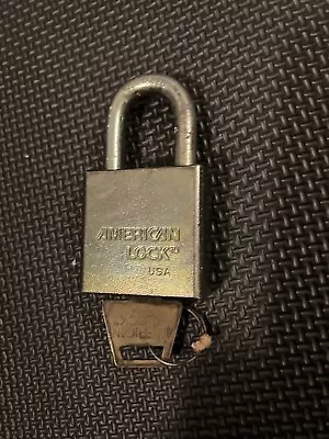 1 New Us Military Wee Series 5200 American Lock Padlock With Keys • $17