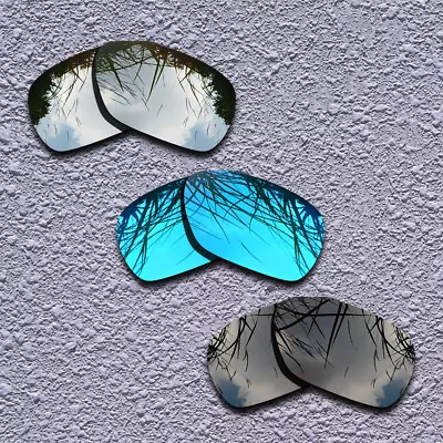 Black&Silver&Blue Replacement Lenses For-Oakley C Wire 2011 Polarized • $20.99